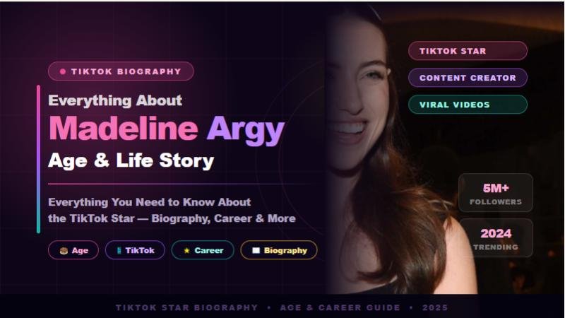 Madeline Argy Age: Everything You Need to Know About the TikTok Star