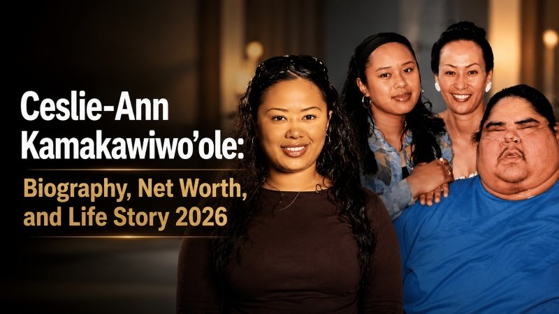 Ceslie-Ann Kamakawiwo'ole: Biography, Net Worth, and Life Story 2026